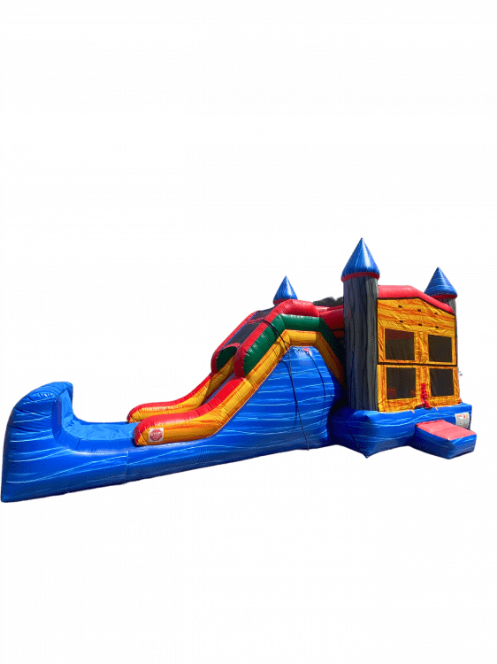 Summer Wave Bounce House W/Slide Combo